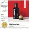 ZenART Supplies Carta per Acquerello - 20 Fogli Aquerello 100% Cotone, 300g, Pressatura a Freddo - 30x30 cm, Senza Acidi, Rilegatura su 2 Lati - Per Acquerello, Guazzo, Inchiostro, Acrilico e Tecnica Mista by ZenART