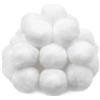 TOAOB THE ONE AND ONLY BABY TOAOB 30 Pezzi Pompom per Lavoretti 50mm Pompon Bianco | Grandi Palline Di Feltro, per Cucito Fai Da Te Decorazioni Festa Artigianato
