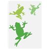 FINGERINSPIRE Stencil per pittura a forma di rana, 21 x 29,7 cm, in plastica PET con motivo a rana, per pittura a tema animale, per fai da te, lavori manuali, pareti, mobili, pavimenti, porte