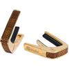 Thalia Capotasto Premium Series con finitura in oro e inserto riccio hawaiano Koa Honeycomb