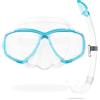 Cressi Perla, Snorkeling, Apnea, Immersioni - Maschera Perla o Combo Set Maschera Perla + Snorkel Mexico,Taglia Unica, Unisex Adulto