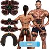 iWarmbase Elettrostimolatore Muscolare - EMS Elettrostimolatore Addominali,6 modalità e 19 intensità, Stimolatore Muscolare Glutei/Addome/Braccia/Gambe