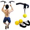 MuscleForge Palline Presa Allenamento - Grip Ball Antiscivolo per Trazioni, Arrampicata, Calisthenics - Rafforza Avambraccio, Resistenza - 2 Sfere con Moschettoni, Cinghie - Carico 240 kg