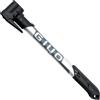 GIYO GP-44DH Mini pompa per bicicletta per pneumatici senza camera d'aria, testa della pompa a doppio foro con design anti-intasamento, compatibilità Presta & Schrader & Dunlop, impugnatura ergonomica
