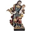 DRW Statuina San Jose con bambino in resina dipinta a mano stile movimento 19 cm
