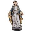 DRW Figura Vergine Miracolosa patrona dei Miracoli e Protezione Divina in Resina Dipinta a Mano Movimento 14 cm