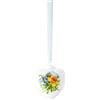 Hutschenreuther Mini cuore in porcellana 2025, cuore in porcellana da appendere, altezza 4,5 cm, edizione da collezione Pasqua, porcellana, multicolore, motivo narciso arancione