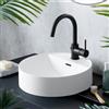 Fortis Brera Large rubinetto lavabo con bocca orientabile, 78205002MB, Brera nero opaco [Rubinetteria Bagno > Rubinetteria Lavabo]