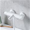 Fortis Brera rubinetto vasca monocomando, esterno, 7811100MW, Brera bianco opaco [Rubinetteria Bagno > Rubinetteria Vasca]