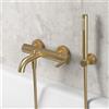 Fortis Bria rubinetto vasca monocomando, esterno, T311100BG, Bria oro spazzolato [Rubinetteria Bagno > Rubinetteria Vasca]