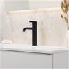 Fortis Bria Medium rubinetto lavabo, T320501BB, Bria nero spazzolato [Rubinetteria Bagno > Rubinetteria Lavabo]