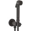 Bossini Talita rubinetteria bidet, E37010B00073015, Talita nero opaco [Rubinetteria Bagno > Bidet / Set Doccetta WC]