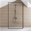 Bossini Cosmo colonna doccia, miscelatore monocomando, L10174000073008, Cosmo nero opaco [Rubinetteria Bagno > Colonne Doccia]