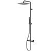 Bossini Cosmo colonna doccia, miscelatore monocomando, L10222000073008, Cosmo nero opaco [Rubinetteria Bagno > Colonne Doccia]