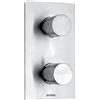 Bossini Nobu miscelatore monocomando, per vasca & doccia, INZ071000075005, Nobu acciaio inox spazzolato [Rubinetteria Bagno > Rubinetteria Doccia]