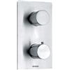 Bossini Nobu termostatico, per vasca & doccia, INZ072000075005, Nobu acciaio inox spazzolato [Rubinetteria Bagno > Rubinetteria Doccia]