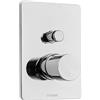 Bossini Teo miscelatore monocomando, per vasca & doccia, Z00006000030005, Teo cromo [Rubinetteria Bagno > Rubinetteria Doccia]