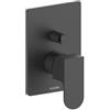 Bossini Gillo miscelatore monocomando, per vasca & doccia, Z00737000073005, Gillo nero opaco [Rubinetteria Bagno > Rubinetteria Doccia]