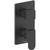 Bossini Gillo miscelatore monocomando, per vasca & doccia, Z00738000073005, Gillo nero opaco [Rubinetteria Bagno > Rubinetteria Doccia]