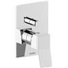 Bossini Aki miscelatore monocomando, per vasca & doccia, Z00740000030005, Aki cromo [Rubinetteria Bagno > Rubinetteria Doccia]