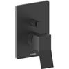 Bossini Aki miscelatore monocomando, per vasca & doccia, Z00740000073005, Aki nero opaco [Rubinetteria Bagno > Rubinetteria Doccia]