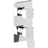 Bossini Aki miscelatore monocomando, per vasca & doccia, Z00741000030005, Aki cromo [Rubinetteria Bagno > Rubinetteria Doccia]