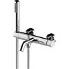 Bossini Teo rubinetto vasca esterno, miscelatore monocomando, Z00723000030005, Teo cromo [Rubinetteria Bagno > Rubinetteria Vasca]