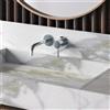 Bossini Teo rubinetto lavabo, installazione a parete, Z00730000030005, Teo cromo [Rubinetteria Bagno > Rubinetteria Lavabo]