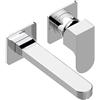 Bossini Gillo rubinetto lavabo, installazione a parete, Z00732000030005, Gillo cromo [Rubinetteria Bagno > Rubinetteria Lavabo]