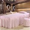 Highdi Lenzuolo da Lettino per Massaggi, Antiscivolo Lenzuolo Tavolo per Massaggi, Copertura per Lettino Massaggio Portatile, Lettino Massaggio Adatto per Spa Salone Tatuaggi (80X190,Rosa)
