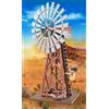 Playmobil Western Set 1021 Mulino a vento e uomo con cassetta degli attrezzi ...