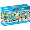 Playmobil My Life Set 71742 Animal Pet Hotel con pappagallo, cane e gatti NUO...