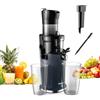 Biolomix Centrifuga Slow Juicer 7,8 CM a camino largo 200 W Centrifuga di frutta e verdura - Centrifuga a pressione fredda Filtro non ostruente, DC Motore silenzioso, Funzione di marcia indietro