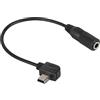 Letrino Cavo adattatore microfono da 3,5 mm per GoPro HD Hero 3 + 3 4 adattatore microfono esterno