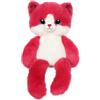 Gipsy Toys - Peluche Gatto Leggies, colore: Rosa lampone - 32 cm