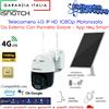 iSnatch Telecamera 4G LTE IP HD 1080p Motorizzata Da Esterno Con Pannello Solare