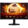 AOC C27G4ZXU Monitor Curvo 27" VA 280Hz Full HD 0,3ms Multimediale Hub USB 2*HDM