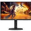 AOC 24G4X Monitor Gaming 24" IPS 1800Hz Full HD 1ms Multimediale HDMI/DisplayPor