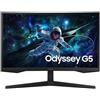 Samsung Odyssey G5 Monitor Curvo Gaming 27" VA 165Hz QHD 1ms HDMI/DisplayPort
