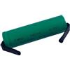 Generic Batteria Ricaricabile a Litio 14500 Yabo HQ 3.7V 1050mhA Disc.2A Lamelle Saldare dimensioni:14mmx50mm