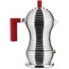 ALESSI Pulcina Caffettiera a Induzione Rosso 6 Tazze
