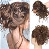 Sego Extension con elastico per capelli, con elastico per capelli, 45 g, colore castano cenere