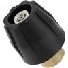 EMSea Accessorio Ugello per Pistola Idropulitrice 25035 Ugello Ad Alta Pressione + Protezione Ugello Compatibile con Karcher (connettore Rapido 1/4) Angolo di spruzzo: 25° Dimensioni ugello 050