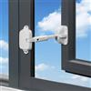 ANOMM Regolabile Limitatore per Finestre di Sicurezza, Serratura per Finestre di Sicurezza per Bambini, Limitatore di Finestre Autoadesivo, Blocco di Sicurezza Della Finestra per Bambini e Animali