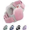 Alpine Muffy Baby Comfort, Paraorecchie Migliorati per Neonati e Bambini, Certificato CE, Vestibilità Sicura E Confortevole, Protezione dell'udito Regolabile Fino A 48 Mesi, Attenuazione 24 dB, Rosa
