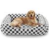 FURTIME Cuccia Cane Interno, Cuccia Cane Antiscivolo, Letto per Cani in Peluche Confortevole, Anti-Ansia, Lavabile, Adatto per Grandi Labrador Retriever e Pastori Tedeschi, 89×63×23 cm