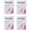 Kattovit Diabetes Peso | Confezione da 4 | 4 x 400 g | Cibo secco per gatti | Per sostenere la riduzione del sovrappeso