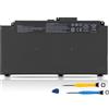 K KYUER 48Wh CD03XL Laptop Batteria per HP Probook 640 650 G4 G5/645 G4 Series CD03048XL-PR HSTNN-IB8B HSTNN-LB8F HSTNN-UB7K 931702-421 931719-850 HSN-I14C-4 HSN-I14C-5 HSN-I15C HSN-115C HSN-114C-5 HSN-114C-4