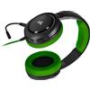 Corsair Cuffie Gaming, con Microfono, con filo, Colore Verde - CA-9011197-EU