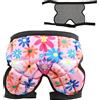 Topyond Pantaloncini Protettivi Imbottiti 3D per Bambini, Pantaloncini Protezioni Snowboard Traspirante EVA, Protezione Glutei Bambini per Sci Pattinaggio A Rotelle Snowboard